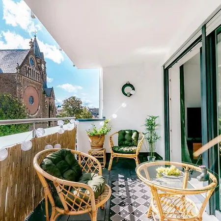 Gruene Wohnoase - Stilvoll - Balkonidylle - Zentrum Apartment *