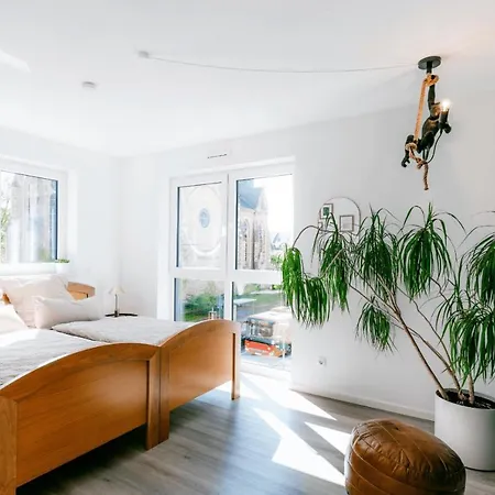 Gruene Wohnoase - Stilvoll - Balkonidylle - Zentrum Apartamento *